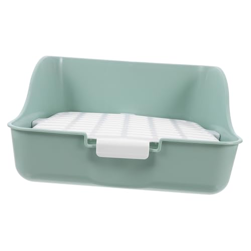 Happyyami Kasten Laufrad Für Hamster Meerschweinchen Katzentoilette Hamsterstreu Toilette Sandbadbehälter Für Hamster Häschen-Zug-töpfchen Kaninchen-töpfchen Mülleimer Abs Olive Green Happyyami Kasten Laufrad Für Hamster Meerschweinchen Katzentoilette Hamsterstreu Toilette Sandbadbehälter Für Hamster Häschen-Zug-töpfchen Kaninchen-töpfchen Mülleimer Abs Olive Green von Happyyami