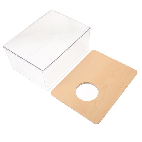 Happyyami Hamster Badezimmer Sandbad Box Transparente Badewanne Für Kleintiere Für Hamster Meerschweinchen Und Chinchillas Mit Sanften Kanten Und Elegantem Design Für Spiel Und Pflege Happyyami Hamster Badezimmer Sandbad Box Transparente Badewanne Für Kleintiere Für Hamster Meerschweinchen Und Chinchillas Mit Sanften Kanten Und Elegantem Design Für Spiel Und Pflege von Happyyami
