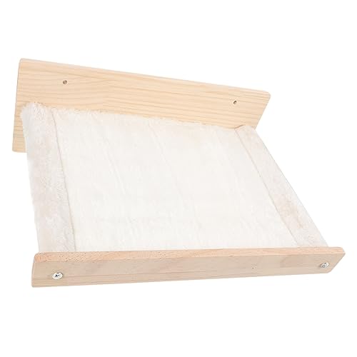 Happyyami Katzenhängematten Wandkletterset Robustes Wiederverwendbares Katzenbett Hängematte Haustier Ruhende Wandaufhänger von Happyyami