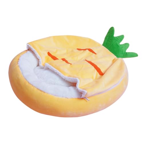Happyyami Semi-geschlossener Katzenbett Für Drinnen Und Draußen Warmer Schlafsack Aus Abnehmbar Und Waschbar Für Katzen Hunde Und Kleintiere Bietet Und von Happyyami