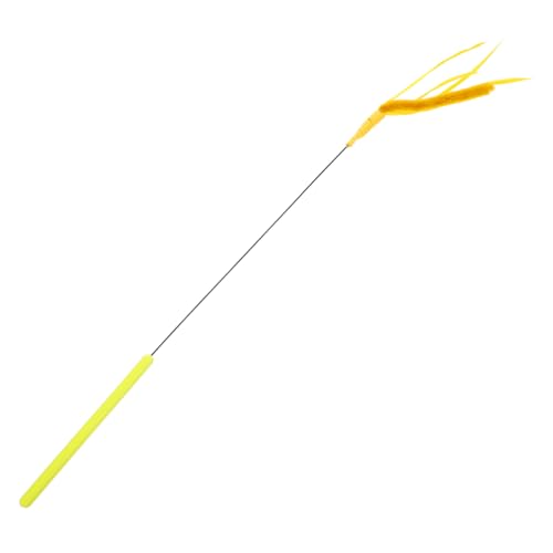 Happyyami Multi-funktionale Katzenangel Für Selbstspiel Und Interaktive Unterhaltung Farbige Teaser-Sticks Für Katzen Aus Strapazierfähigem Für Katzenrassen von Happyyami