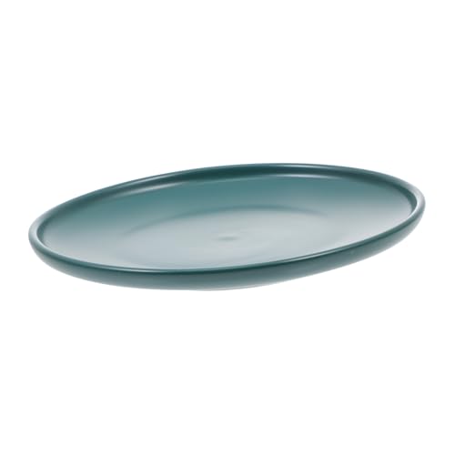 Happyyami Keramischer Katzennapf Mit Rutschfester Unterlage Flache Futterschale Für Nass Und Trockenfutter Ergonomisches Design Zum Schutz Der Wirbelsäule Für Katzen Und Kätzchen von Happyyami