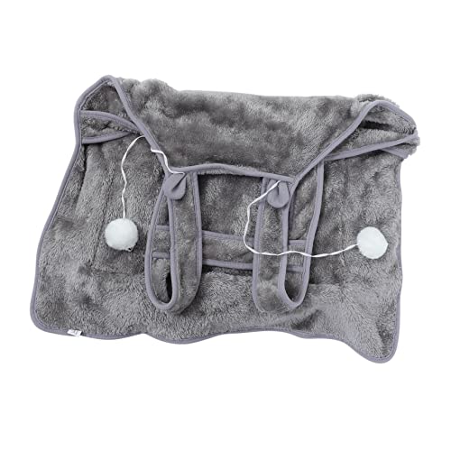 Happyyami Katzen Tasche cat Apron pet Tasche katzentragetaschen Kätzchenhalterbeutel Katze-Rucksack-Blase Tasche zum Halten von Katze Katzenschürze aus korallenrotem Vlies Korallenvlies Grey Happyyami Katzen Tasche cat Apron pet Tasche katzentragetaschen Kätzchenhalterbeutel Katze-Rucksack-Blase Tasche zum Halten von Katze Katzenschürze aus korallenrotem Vlies Korallenvlies Grey von Happyyami
