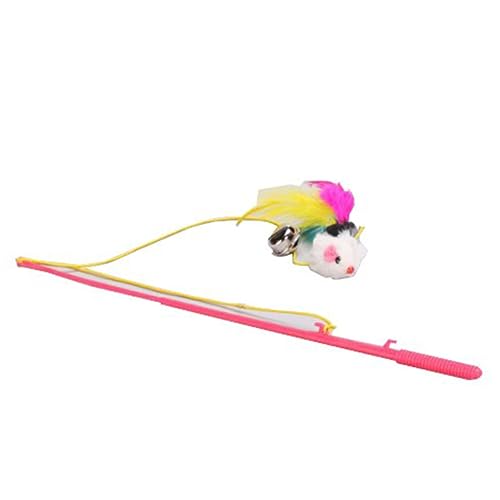 Happyyami Katzen-Teaser interaktives Spielzeug kaninchenfell mäuse Elastic Cord kunststoffstäbe köder Kätzchen Katzenanhängerstange Sportspielzeug Haustier Katzenspielzeug Happyyami Katzen-Teaser interaktives Spielzeug kaninchenfell mäuse Elastic Cord kunststoffstäbe köder Kätzchen Katzenanhängerstange Sportspielzeug Haustier Katzenspielzeug von Happyyami