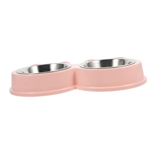 Happyyami Doppelte rutschfeste -hundenäpfe Mit Basis Niedliche Futter Wassernäpfe Für Hunde Katzen Kaninchen Und Kleine Tiere Für Haustierfütterung von Happyyami