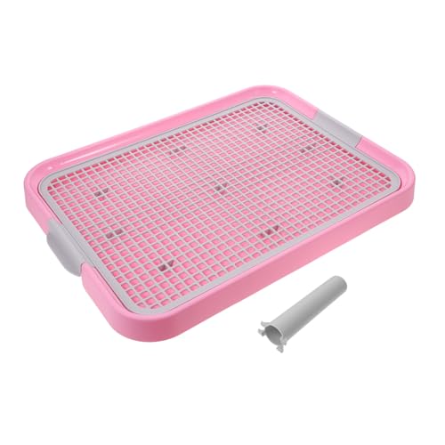 Happyyami Indoor Haustier Toilette Für Katzen Und Hunde Mit Ergonomischem Design rutschfest Und Auslaufsicher Für Tägliche Nutzung Und Welpentraining von Happyyami