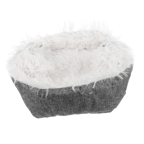 Happyyami Haustier Schlafbett Für Katzen Und Kleine Hunde Atmungsaktiv Waschbar Weiche Langlebig Für Innen Und Außenbereiche Graues Design Mit Weißem Happyyami Haustier Schlafbett Für Katzen Und Kleine Hunde Atmungsaktiv Waschbar Weiche Langlebig Für Innen Und Außenbereiche Graues Design Mit Weißem von Happyyami
