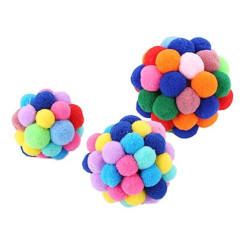Happyyami Katzenminze Spielzeugset Für Katzen Interaktive Glocken-bälle Bunten Farben Für Spiel Und Training Fördert Die Aktivität Und Unterhaltung Ihres Haustiers Happyyami Katzenminze Spielzeugset Für Katzen Interaktive Glocken-bälle Bunten Farben Für Spiel Und Training Fördert Die Aktivität Und Unterhaltung Ihres Haustiers von Happyyami