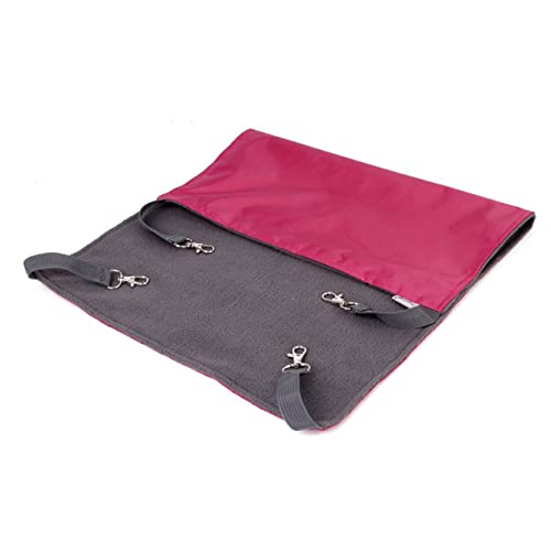 Happyyami Katzenkäfig-hängematte Doppelseitiges Design Für/großes Katzenschaukelbett 53 X 38 cm Rosarot Oxford-Stoff-Flanell Happyyami Katzenkäfig-hängematte Doppelseitiges Design Für/großes Katzenschaukelbett 53 X 38 cm Rosarot Oxford-Stoff-Flanell von Happyyami
