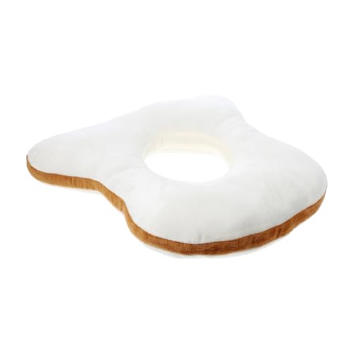 Happyyami Lustige Brotform Katzenhalsband Mate Haustier Kopfbedeckung Baumwolle Haustier Kopfbedeckung Für Cosplay von Happyyami