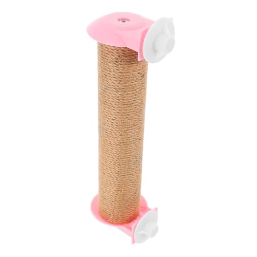 Happyyami Katzenkratzbaum Ersatz Aus Jute Vertikales Kratzmöbel Für Indoor-Katzen Platzsparend Einfach Zu Montieren Für Katzenkäfige Und Kratzbedürfnisse von Happyyami