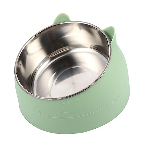 Happyyami Erhöhter Nacken-Schutz Fressnapf Für Katzen Und Kleine Hunde Aus Edelstahl Geneigter Futternapf Für Bequemes Fressen Und Trinken Für Trocken Und Nassfutter Happyyami Erhöhter Nacken-Schutz Fressnapf Für Katzen Und Kleine Hunde Aus Edelstahl Geneigter Futternapf Für Bequemes Fressen Und Trinken Für Trocken Und Nassfutter von Happyyami