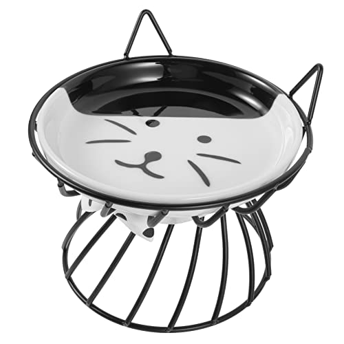Happyyami Katzennapf mit hohem Hals kein Verschütten von Katzennapf erhöhte näpfe für Katzen Katzennäpfe Katzenteller für Futter hoher Katzennapf Großer Durchmesser Keramik Happyyami Katzennapf mit hohem Hals kein Verschütten von Katzennapf erhöhte näpfe für Katzen Katzennäpfe Katzenteller für Futter hoher Katzennapf Großer Durchmesser Keramik von Happyyami