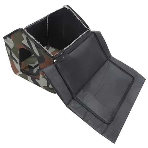 Happyyami Wasserdichter Katzenunterstand Für Draußen Heizbares Katzenhaus Wetterfeste Outdoor Katzenhaus Warmes Haustiernest Für Katzen Schlafplatz Für Haustiere Im Freien von Happyyami