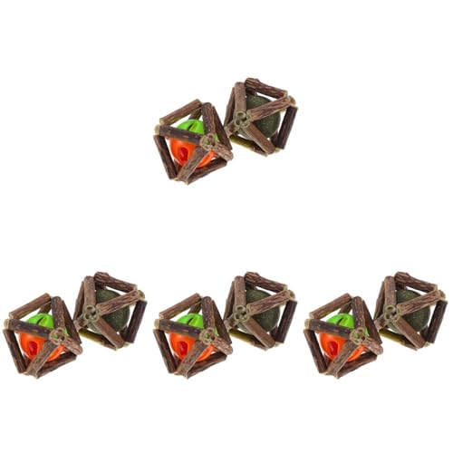 Happyyami Katzenspielzeug 8 STK Katzenminze Spielzeug Katzenspielzeugbälle Katzenzähne Reinigen Bälle Katzenminze-Kugeln Für Katzen Katzenkauball Katzenstock Polygonum Holz Die Katze Happyyami Katzenspielzeug 8 STK Katzenminze Spielzeug Katzenspielzeugbälle Katzenzähne Reinigen Bälle Katzenminze-Kugeln Für Katzen Katzenkauball Katzenstock Polygonum Holz Die Katze von Happyyami