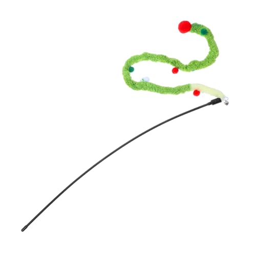 Happyyami Plüsch-katzenangel Mit Glocke Und Buntem Seil Interaktives Spielzeug Für Katzen Im Innen Und Außenbereich Fördert Spielspaß Und Hält Ihre Katze Und Glücklich Happyyami Plüsch-katzenangel Mit Glocke Und Buntem Seil Interaktives Spielzeug Für Katzen Im Innen Und Außenbereich Fördert Spielspaß Und Hält Ihre Katze Und Glücklich von Happyyami