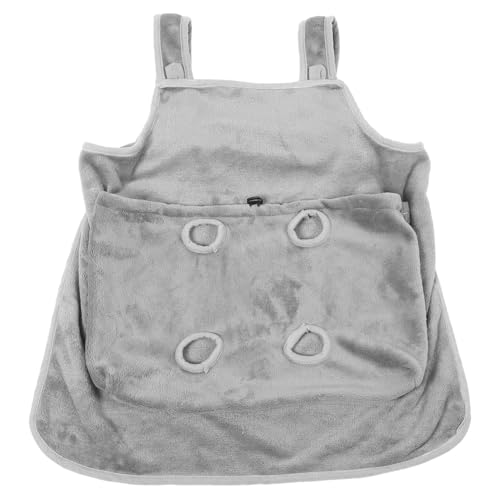 Happyyami Cat Apron Tragetasche Für Katzen Faltbare Haustiertrage Mit Elastischer Vordertasche Bequemes Material Für Und Mit Öffnung Für Katzen von Happyyami
