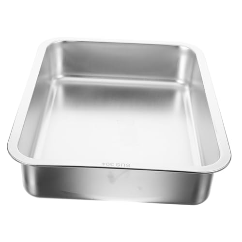 Happyyami Katzentoilette Aus Edelstahl Offene Tragbare Katzenschale Für Kleine Haustiere Magnetfreies Design Großzügige Für Einfachen Zugang Und Pflege Litter Box Für Kätzchen Und Happyyami Katzentoilette Aus Edelstahl Offene Tragbare Katzenschale Für Kleine Haustiere Magnetfreies Design Großzügige Für Einfachen Zugang Und Pflege Litter Box Für Kätzchen Und von Happyyami