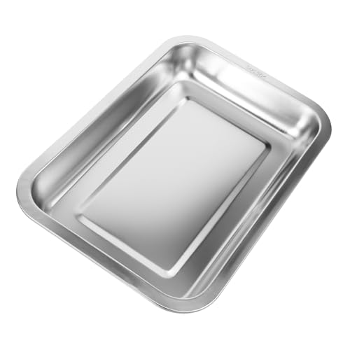 Happyyami Katzentoilette Aus Rostfreiem Stahl Offenes Katzenklo Aus Metall Aufbewahrungsbox Für Kätzchen Happyyami Katzentoilette Aus Rostfreiem Stahl Offenes Katzenklo Aus Metall Aufbewahrungsbox Für Kätzchen von Happyyami