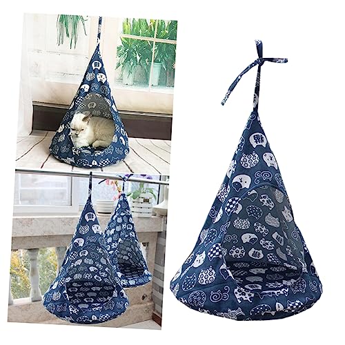 Happyyami Katzenwiege Katzenkäfig Drinnen Katzenbettkissen Katzenhängemattenbett Katzenkorb Warmes Haustierbett Katzensling-hängemattenbett Für Kleine Hunde Die Katze Katzenschaukel Happyyami Katzenwiege Katzenkäfig Drinnen Katzenbettkissen Katzenhängemattenbett Katzenkorb Warmes Haustierbett Katzensling-hängemattenbett Für Kleine Hunde Die Katze Katzenschaukel von Happyyami