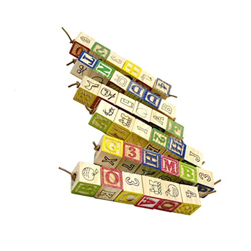 Happyyami Kauspielzeug Für Papageien Und Vögel Kaublock Schleifschnur-Spielzeug Papageien-reißblock Vogelzubehör Lernspielzeug Keine Haken Zufälliges Muster Happyyami Kauspielzeug Für Papageien Und Vögel Kaublock Schleifschnur-Spielzeug Papageien-reißblock Vogelzubehör Lernspielzeug Keine Haken Zufälliges Muster von Happyyami