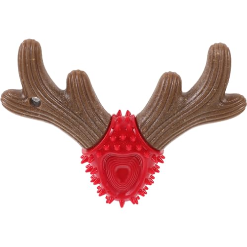 Happyyami Kauspielzeug Für Hunde Hund Zahnbürste Hundespielzeug Zum Reinigen Der Hundezähne Stock Kauen Welpenspielzeug Kauer Hund Graben Quietschend Rot Happyyami Kauspielzeug Für Hunde Hund Zahnbürste Hundespielzeug Zum Reinigen Der Hundezähne Stock Kauen Welpenspielzeug Kauer Hund Graben Quietschend Rot von Happyyami