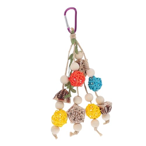 Happyyami Kauspielzeug Für Papageien Vogel-schredderspielzeug Papageienkäfig-schredderspielzeug Sittichkäfig-Spielzeug Nymphensittich-kauspielzeug von Happyyami
