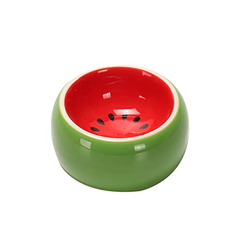 Happyyami Keramischer Futternapf Für Hamster Adorable Design Einfach Zu Reinigen Für Trockenfutter Und Snacks Zufälliger Stil Kompakt Und Praktisch Für Kleintiere von Happyyami