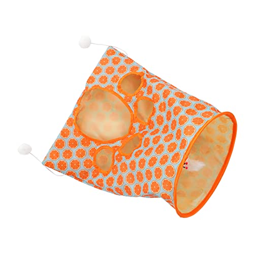 Happyyami Klappbarer Katzenkanal Katzentunnel im Freien Katzentunnel für Wohnungskatzen interaktives katzenspielzeug Interactive cat Toy Indoor-Katzentunnel Haustier-Katzen-Tunnel Polyester Happyyami Klappbarer Katzenkanal Katzentunnel im Freien Katzentunnel für Wohnungskatzen interaktives katzenspielzeug Interactive cat Toy Indoor-Katzentunnel Haustier-Katzen-Tunnel Polyester von Happyyami