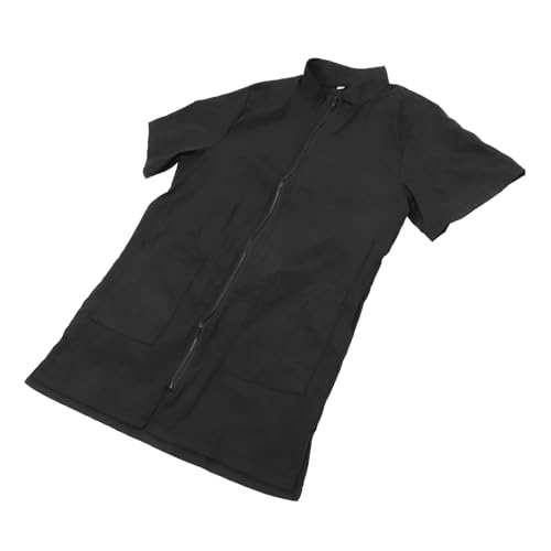 Happyyami Kleidung für Tierkosmetikerinnen Hundepflegekittel für Damen Kleidung für Haustiersalons Blazer jaketas tierarztpraxis stillschürze schwarzes Tanktop wasserdichte Jacken für Herren von Happyyami
