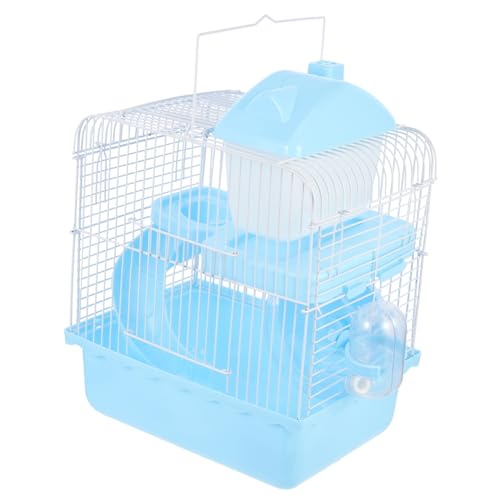 Happyyami Meerschweinchen-Burg Hamster-Burg Kleiner Chinchilla-käfig Doppelschichtiges Mini- Happyyami Meerschweinchen-Burg Hamster-Burg Kleiner Chinchilla-käfig Doppelschichtiges Mini- von Happyyami