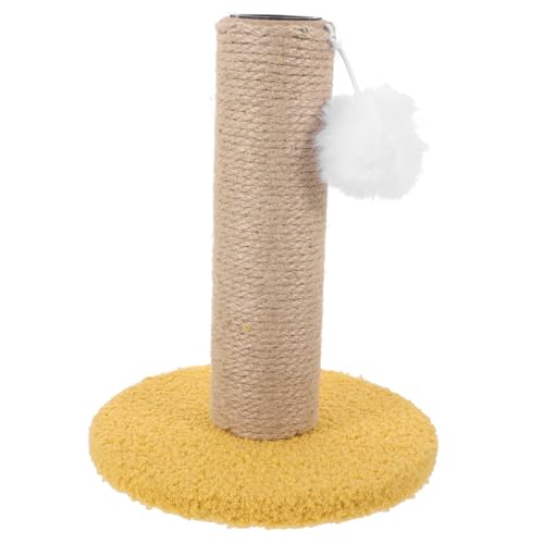 Happyyami Klettergerüst Für Katzen Kratzbaum Für Katzen Aus Sisal Vertikaler Kratzbaum Wiederverwendbarer Kratzbaum Gelbes Zubehör Katzenkratzlounge Flanell Pfotenpolster Für Katzen Haustier Happyyami Klettergerüst Für Katzen Kratzbaum Für Katzen Aus Sisal Vertikaler Kratzbaum Wiederverwendbarer Kratzbaum Gelbes Zubehör Katzenkratzlounge Flanell Pfotenpolster Für Katzen Haustier von Happyyami
