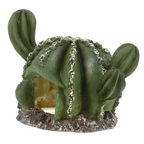 Happyyami Reptil-versteck Aus Harz Kaktusform Dekorative Höhle Für Terrarien Rückzugsmöglichkeit Für Eidechsen Schlangen Und Andere Reptilien Sorgt Für Stressfreie Umgebung Happyyami Reptil-versteck Aus Harz Kaktusform Dekorative Höhle Für Terrarien Rückzugsmöglichkeit Für Eidechsen Schlangen Und Andere Reptilien Sorgt Für Stressfreie Umgebung von Happyyami