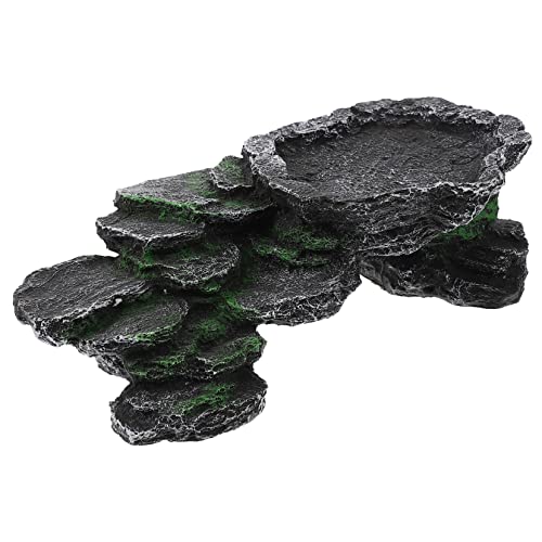 Happyyami Klettern für Haustiere Höhle Reptilienhaut Käfig Schlange Gecko Schildkröten Sonnenplattform Reptilien Kletterplatz zarte Schildkrötenrampe Ornament Aquarium Harz Brown Happyyami Klettern für Haustiere Höhle Reptilienhaut Käfig Schlange Gecko Schildkröten Sonnenplattform Reptilien Kletterplatz zarte Schildkrötenrampe Ornament Aquarium Harz Brown von Happyyami