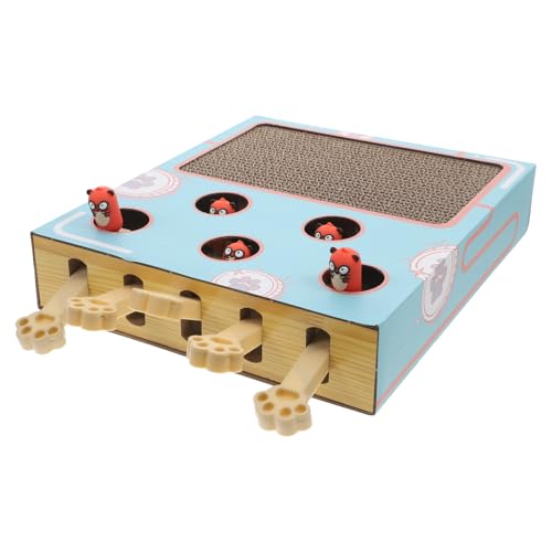 Happyyami Interaktives Katzenspielzeug Puzzle Leckerli-Spender Jagdinstinkt Der Indoor-Katze Happyyami Interaktives Katzenspielzeug Puzzle Leckerli-Spender Jagdinstinkt Der Indoor-Katze von Happyyami