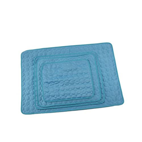 Happyyami Pet Cooling Mat Kühlmatte Für Haustiere Selbstkühlendes Kissen Atmungsaktive Unterlage Für Hunde Katzen Und Kleine Tiere Für Sommerkomfort von Happyyami