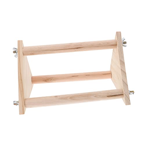 Happyyami Käfigstand Für Vögel -sitzstangen Für Papageien Und Hühner Spielzeug Und Koordination Geeignet Für Kleine Vögel Und Geflügel von Happyyami