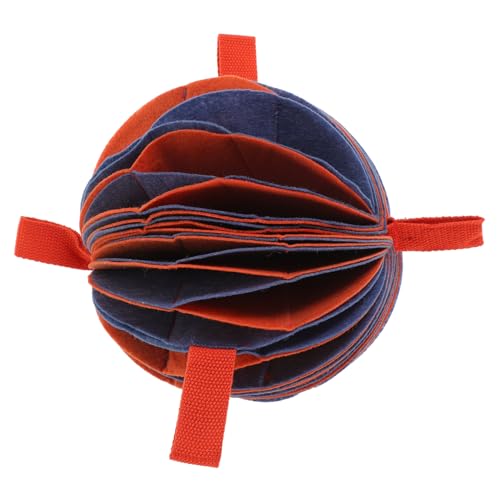 Happyyami Kugel fehlt Interactive Dog Toys knete chew Toys for Dogs hundespielzeuge Dog Snacks groß behandeln Essen hundezug Spielzeugspender für Hundefutter Polyester von Happyyami