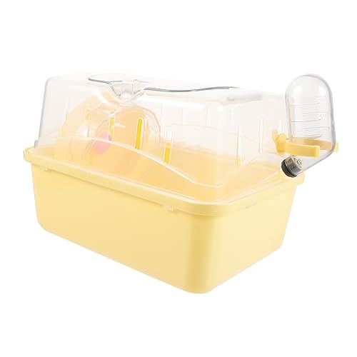 Happyyami Tragbarer Hamsterkäfig Mit Wasserflasche Kleintiertragebox Für Sicheres Reisen Robuste Transportbox Für Hamster Und Kleine Haustiere Kompakt Und Leicht Für Unterwegs Happyyami Tragbarer Hamsterkäfig Mit Wasserflasche Kleintiertragebox Für Sicheres Reisen Robuste Transportbox Für Hamster Und Kleine Haustiere Kompakt Und Leicht Für Unterwegs von Happyyami