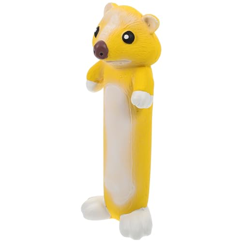 Happyyami Latexspielzeug Für Haustiere Kauspielzeug Für Welpen Beim Zahnen Hundespielzeug Für Aggressive Kauer Interaktives Kauen Hundezahnbürstenspielzeug Quietscher Hund Quietscht Emulsion von Happyyami