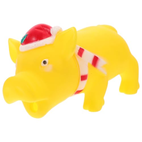 Happyyami Pet Biting Toy Für Hunde Lustiges Cartoon-Schwein Aus Latex Für Welpen Langlebiges Kauspielzeug Zahnpflege Für Interaktive Spielstunden Happyyami Pet Biting Toy Für Hunde Lustiges Cartoon-Schwein Aus Latex Für Welpen Langlebiges Kauspielzeug Zahnpflege Für Interaktive Spielstunden von Happyyami