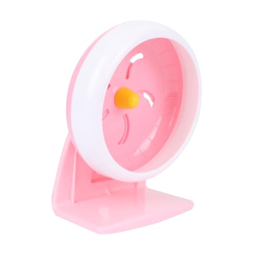 Happyyami Healthy Habits: Laufrad Für Hamster 14 cm Mit Halterung Für Haustiere Zum Spielen Und Auslauf Zufällige Farbe von Happyyami