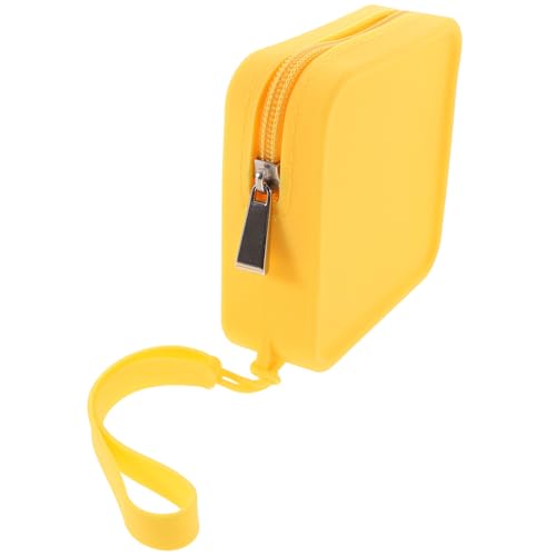 Happyyami Silicon Futterbeutel Für Hunde Und Katzen Tragbare Leckerli-Tasche Mit Reißverschluss Für Hundetraining Und Langlebig Für Snacks Und Hundebedarf Helles von Happyyami