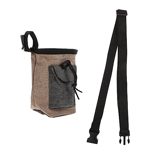 Happyyami Leckerli-Tragetasche Fürs Training Und Spazierengehen Tragbare Leckerli-Tasche Hundesnack-Tasche Verschleißfest Für Welpentraining Modisch Funktional von Happyyami