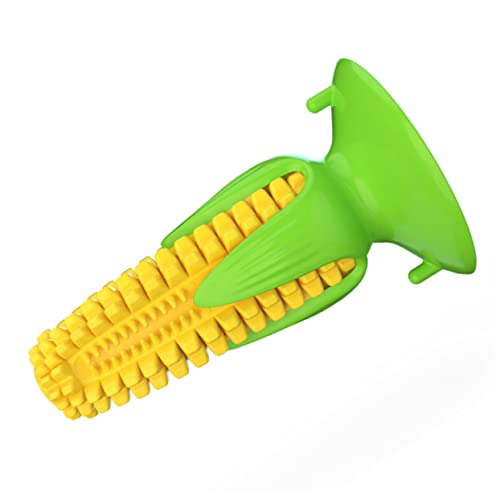 Happyyami Aggressives Kauspielzeug Für Hunde Squeaky Zahnbürsten-Spielzeug Mit Saugnapf Zum Zähneputzen Stressbewältigung Aus Langlebigem -Material Mit Futterspender-Funktion von Happyyami