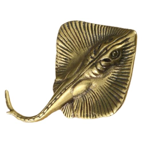 Happyyami Handgefertigte Fischform Aus Messing Im Chinesischen Stil Feng Shui-Figur für Die Dekoration Von Aquarien Happyyami Handgefertigte Fischform Aus Messing Im Chinesischen Stil Feng Shui-Figur für Die Dekoration Von Aquarien von Happyyami