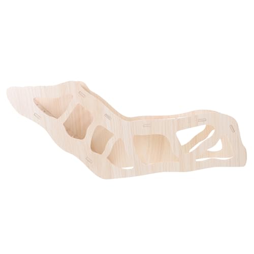 Happyyami Luxus Meerschweinchen Kletterleiter Sicheres Hamster Spielzeug Holzleiter Für Haustierkäfig von Happyyami