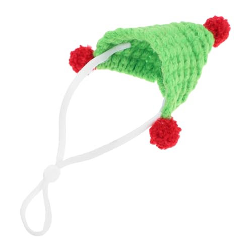 Happyyami Niedliche Gestrickte Meerschweinchenmütze Hamster-Haustier-Accessoire für Die Weihnachtsfeier Happyyami Niedliche Gestrickte Meerschweinchenmütze Hamster-Haustier-Accessoire für Die Weihnachtsfeier von Happyyami