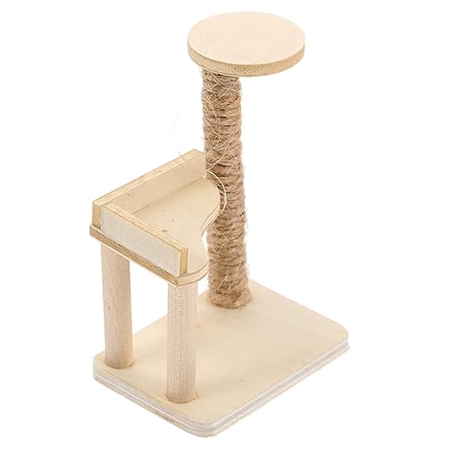 Happyyami Miniatur-klettergerüst Für Katzen Puppenhaus-Layout-Requisite Miniaturmöbel Heimdekoration Mini-katzenbaumschmuck Puppenhaus Kratzbaum Miniatur-hausmöbel Katze Für Spielzeug Birke Happyyami Miniatur-klettergerüst Für Katzen Puppenhaus-Layout-Requisite Miniaturmöbel Heimdekoration Mini-katzenbaumschmuck Puppenhaus Kratzbaum Miniatur-hausmöbel Katze Für Spielzeug Birke von Happyyami