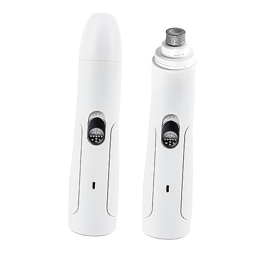 Happyyami Nagelknipser für Hunde pet Nail Grinder Elektrischer Nageltrimmer für Haustiere Gel-Nagellack-Kit Nagel-Kit Zehe Maschine Werkzeug Nagelknipser für Katzen Hund nagelschneider Weiß Happyyami Nagelknipser für Hunde pet Nail Grinder Elektrischer Nageltrimmer für Haustiere Gel-Nagellack-Kit Nagel-Kit Zehe Maschine Werkzeug Nagelknipser für Katzen Hund nagelschneider Weiß von Happyyami